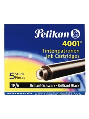 Pelikan Uzun Kartuş Mavi 5 Li 4001