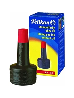 Pelikan Istampa Mürekkebi Kırmızı 28 Ml