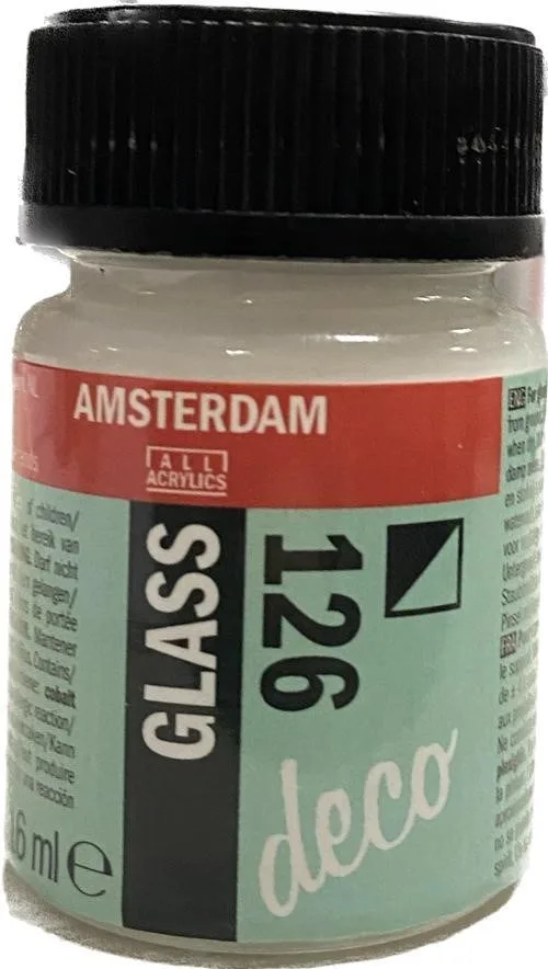 Talens Cam Boyası 16 Ml.126 White Opaque
