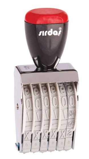 Sırdaş 1596 9 Mm 6 Hane Otomatik Numaratör