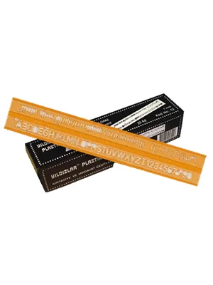 Yıldızlar 0.7 Mm Teknik Yazı Şablonu 53