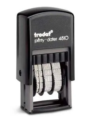 Trodat 4810 Tarih Kaşesi Türkçe