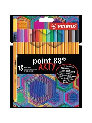 Stabilo Point 88 Keçeli Kalem 10 Renk 8810