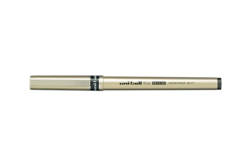 Uni Ball Ub-177 Fine Delux Kalem 0.7 Mavi