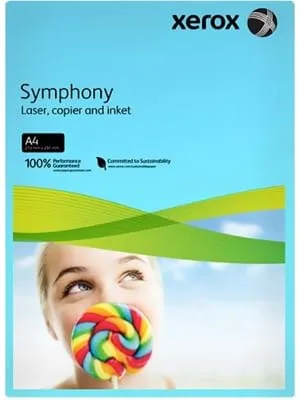 Xerox Symphony A4 80 Gr 500"lü Renkli Fotokopi Kağıdı A.mavi 003r93967