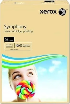 Xerox Symphony A4 80 Gr 500"lü Renkli Fotokopi Kağıdı Somon 003r93962