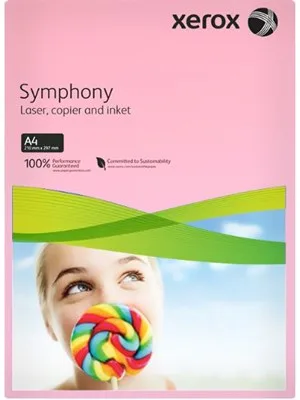 Xerox Symphony A4 80 Gr 500"lü Renkli Fotokopi Kağıdı Somon 003r93962