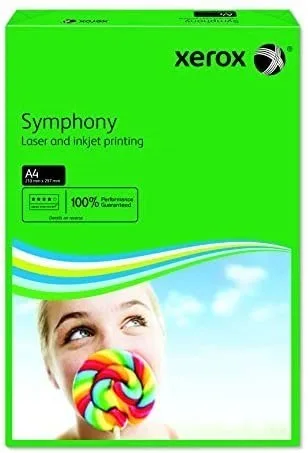 Xerox Symphony A4 80 Gr 500"lü Renkli Fotokopi Kağıdı Koyu Yeşil 003r93951