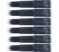 Cross Dolma Kalem Kartuşu Kalın Tip 6' Lı Siyah 8921