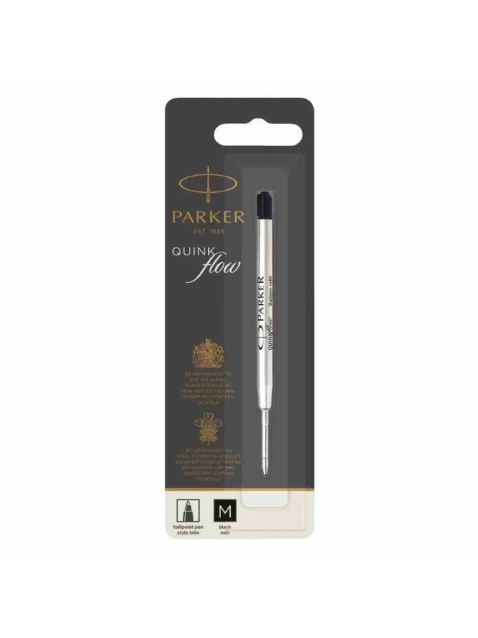 Parker Quink M (medium) Tükenmez Kalem Yedeği (refil) Siyah 1950371-1950369
