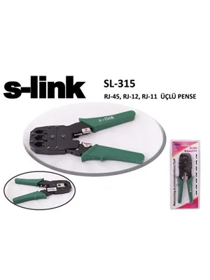 S-lınk Sl-315 Network Ayarlı Pense Rj45-rj11-rj12