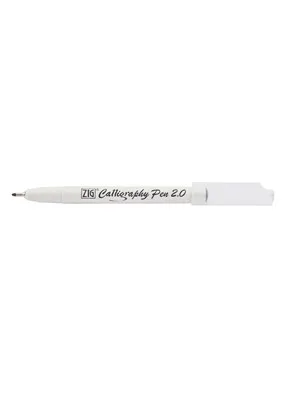 Zig Calligraphy Kalemi Kesik Uç Siyah 2.0