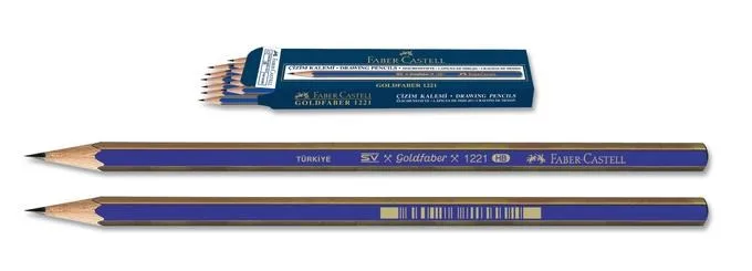 Faber Castell Gold 1221 Dereceli Kalem 5h