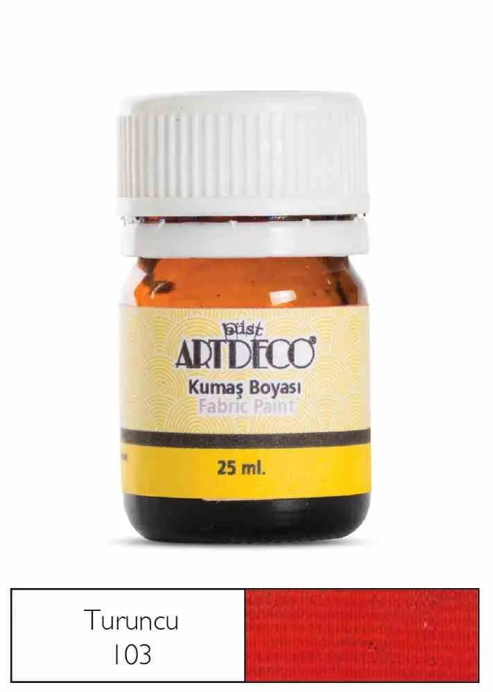Artdeco 25 Ml Kumaş Boyası Turuncu 10a-103