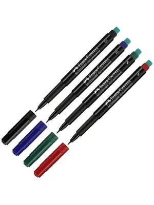 Faber Castell Non Permanent Kalem (m) Mavi