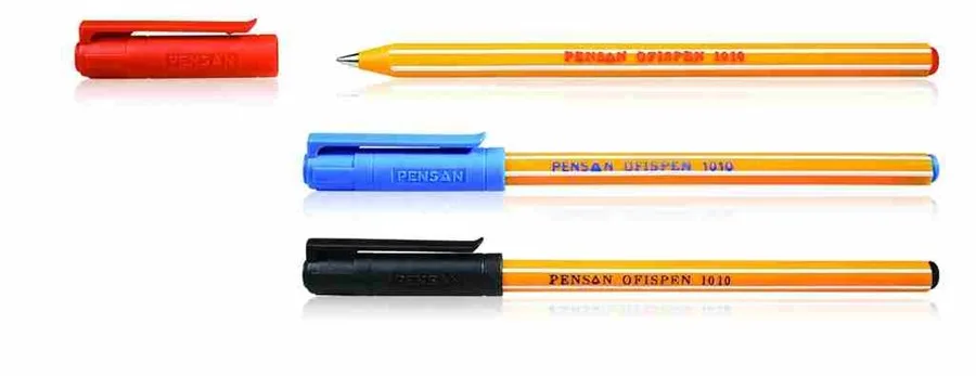 Pensan Ofispen Tükenmez Kalem Kırmızı 1010