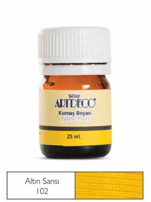 Artdeco 25 Ml Kumaş Boyası Sarı 10a-102