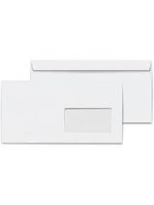 Asil 105x240 110 Gr Pencereli Diplomat Zarf Silikonlu As-1005