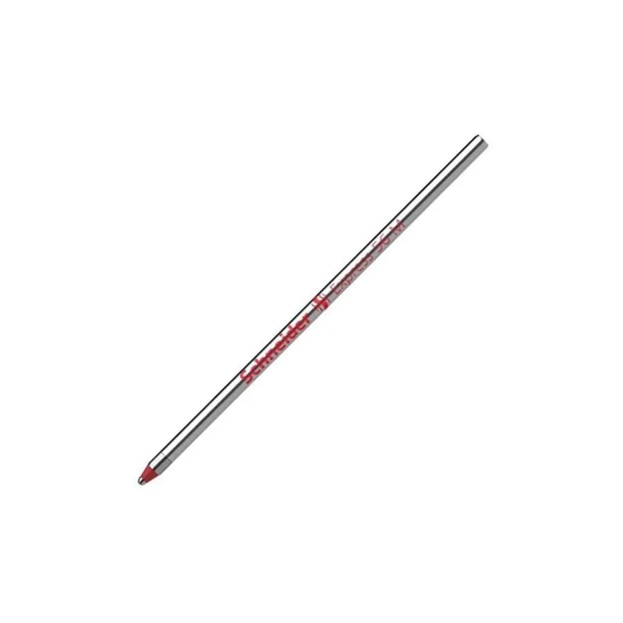 Schneıder Express 56m M (medium) Kısa Tip Metal Tükenmez Kalem Yedeği (refil) Kırmızı 7202