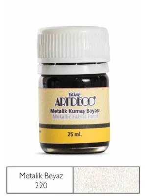 Artdeco 25 Ml Metalik Kumaş Boyası Sedef 11a-220