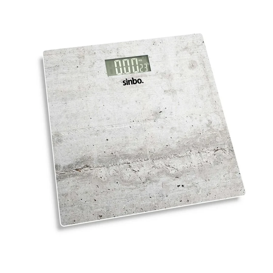 Sinbo Dijital Tartı - Beyaz Renk - 180 kg Maks Kapasite - LCD Ekran