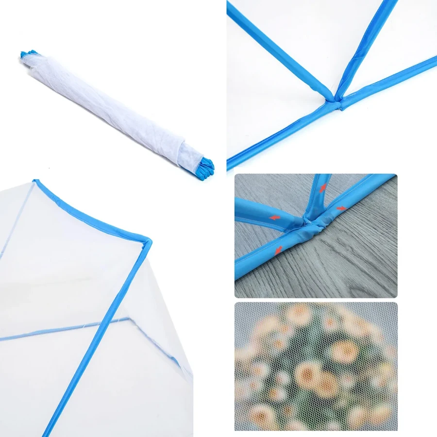 Portatif Bebek ve Çocuk Sinek Koruyucu Cibinlik Tül (50x125 cm) – Katlanabilir Beşik ve Yatak Tülü