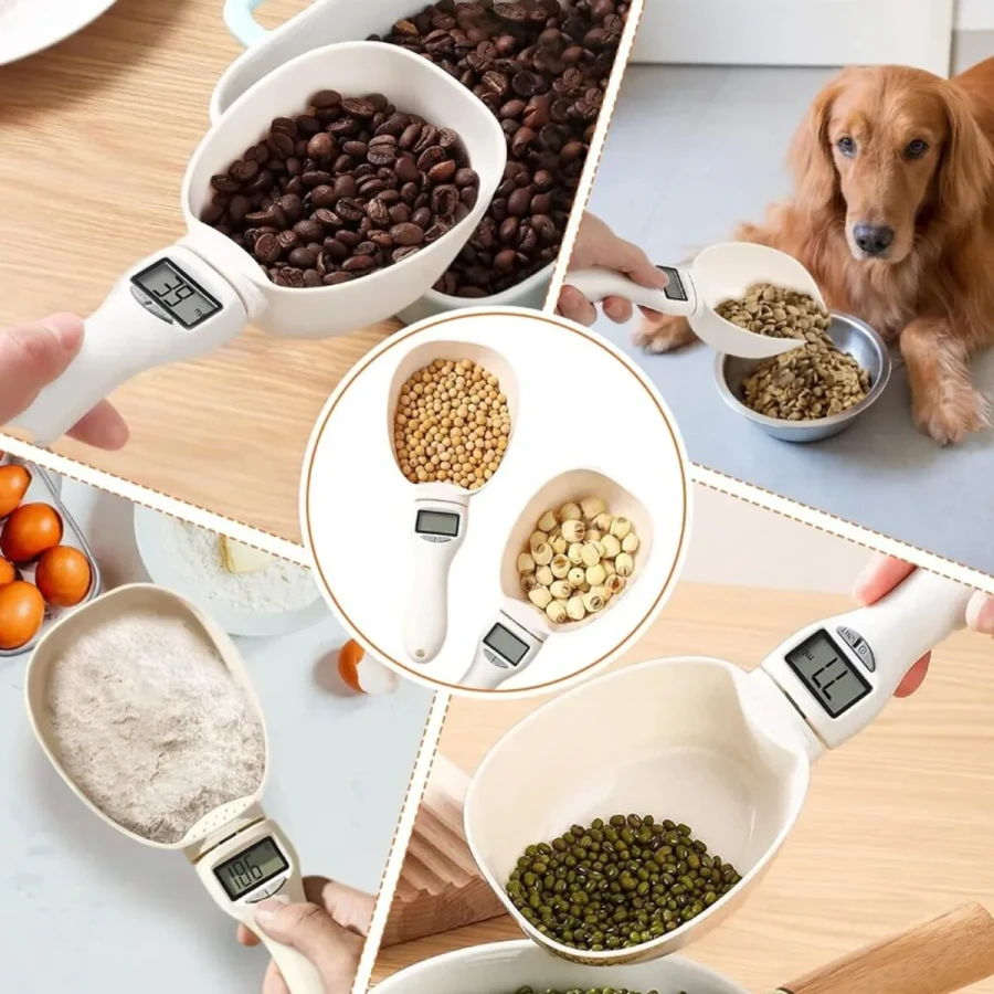 Dijital Ölçü Kaşığı - Terazili - 800 gr Ölçme Kapasitesi