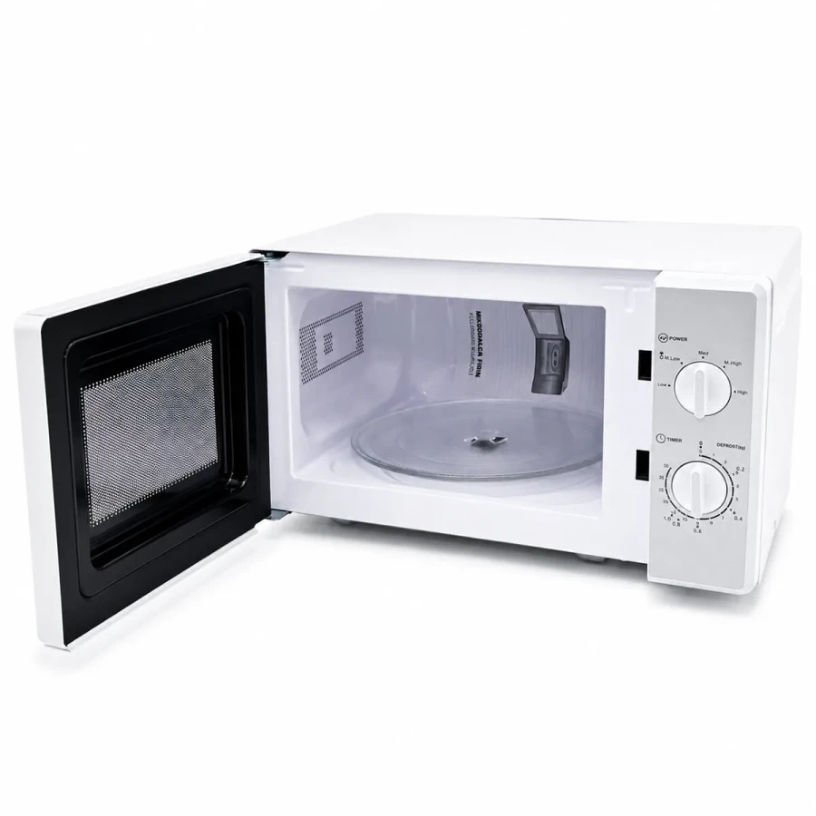 Beyaz Mikrodalga Fırın - Klasik Ön Panel - 20 Litre Kapasite