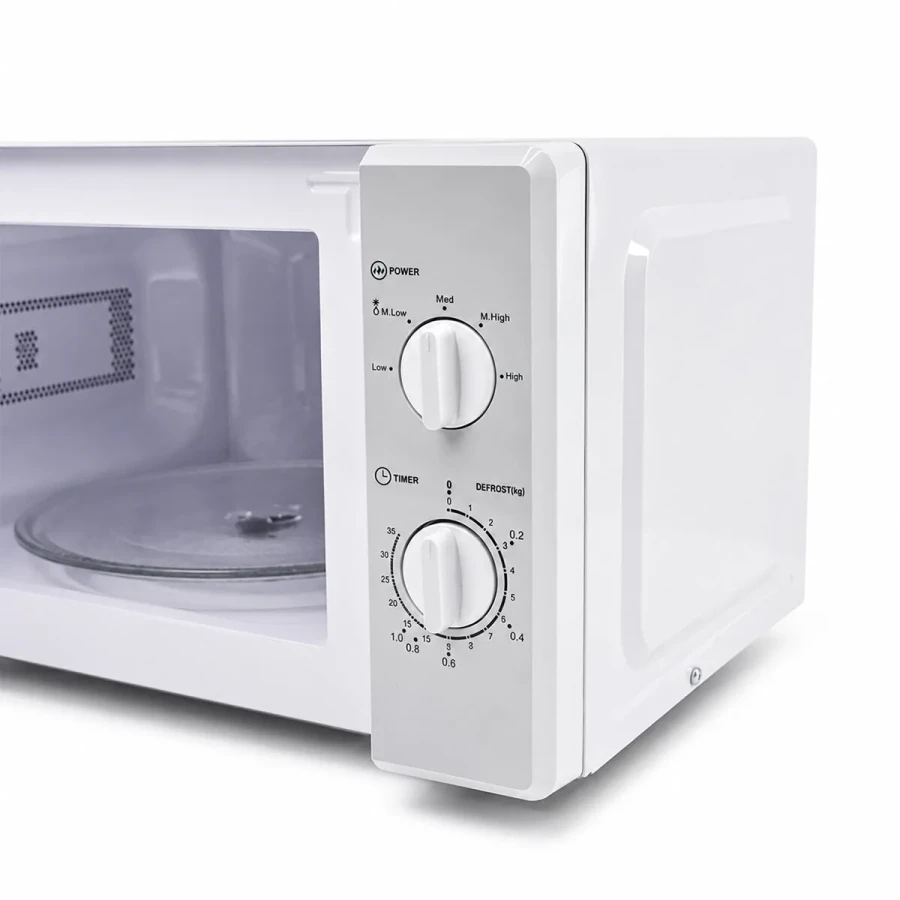 Beyaz Mikrodalga Fırın - Klasik Ön Panel - 20 Litre Kapasite