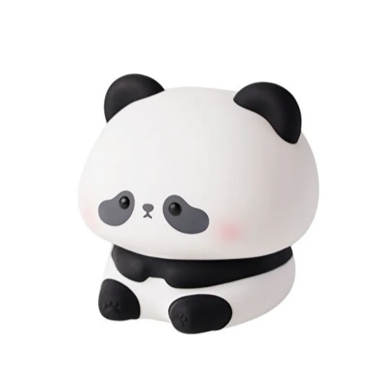 Masum Oturan Panda Tasarımlı Gece Lambası - Dokunmatik - Şarjlı