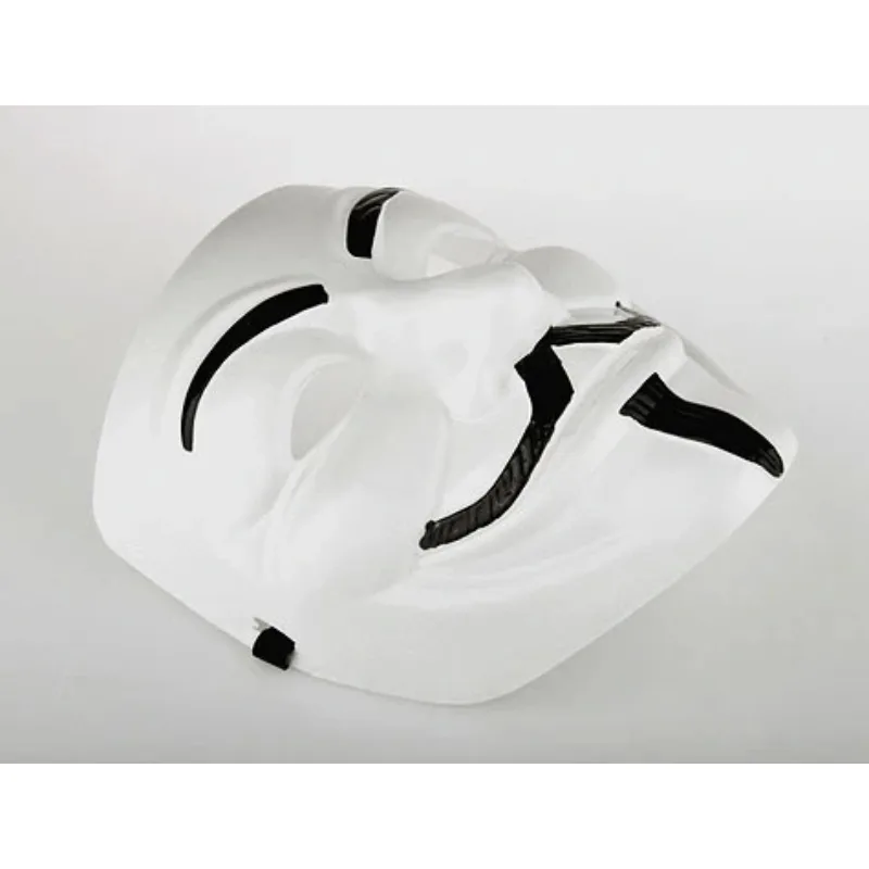 V for Vendetta Maskesi - 12'li Paket - Plastik