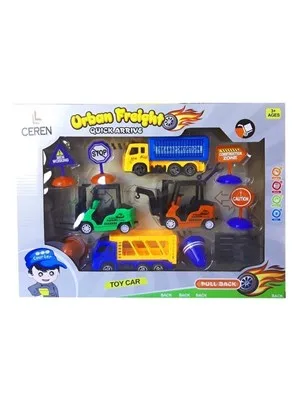 Ctoys Kutulu İş Makinası Seti 225-8879