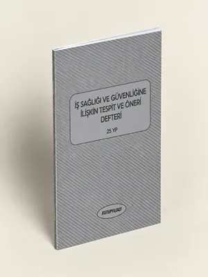 Altınyıldız Ot.iş Sağlığı ve Güvenliğine İlişkin Tespit ve Öneri Defteri 25yp Karton Kapak