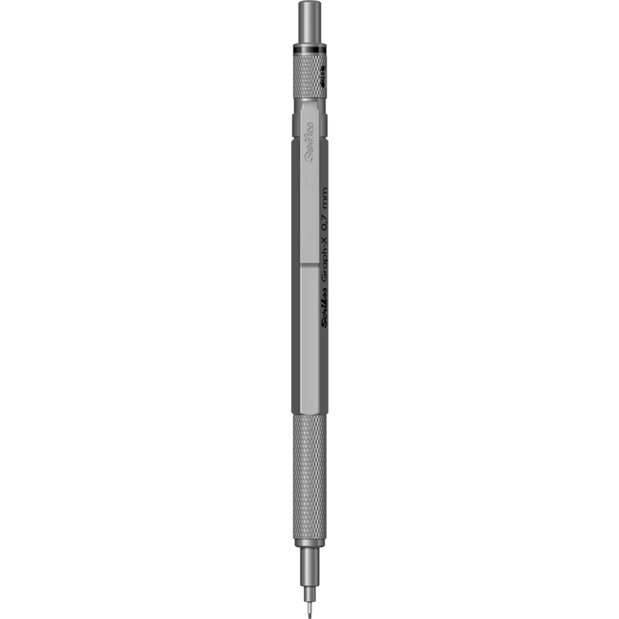 Scrikss Graph-x Metal Versatil Kalem 0.7 Mm Kurşun Gri
