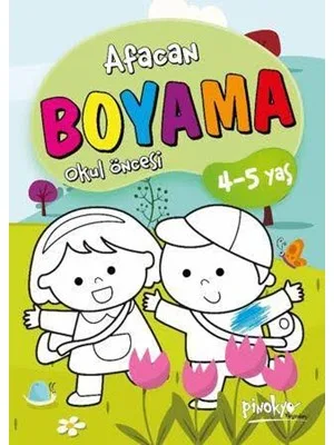 Afacan Boyama 2-3 Yaş - Pinokyo Yayınları