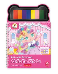 Lino Parmak Boyama Aktivite Kitabı Dress Up Lp-602