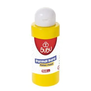 Bubu 500 Ml Parmak Boyası Sarı Par004