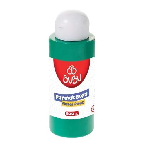Bubu 500 Ml Parmak Boyası Yeşil Par005