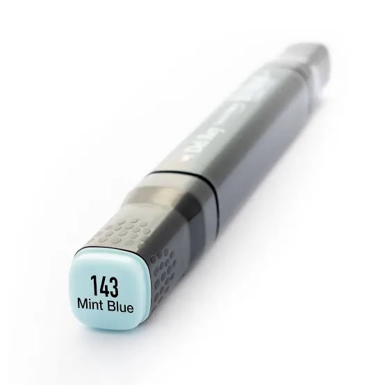 Del Rey Twin Çift Uçlu Marker Kalem B143 Mint Blue