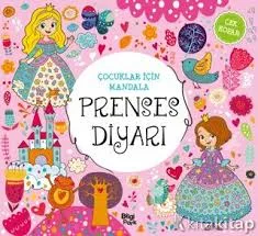 Çocuklar İçin Mandala - Prenses Diyarı - Bilgipark Yayınları