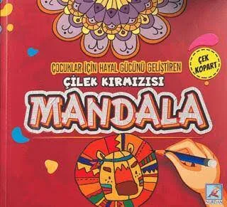 Çilek Kırmızısı Mandala (çocuklar İçin) - Nurdan Yayınları