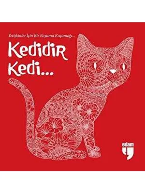 Kedidir Kedi Mandala (yetişkinler İçin) - Edam Yayınları