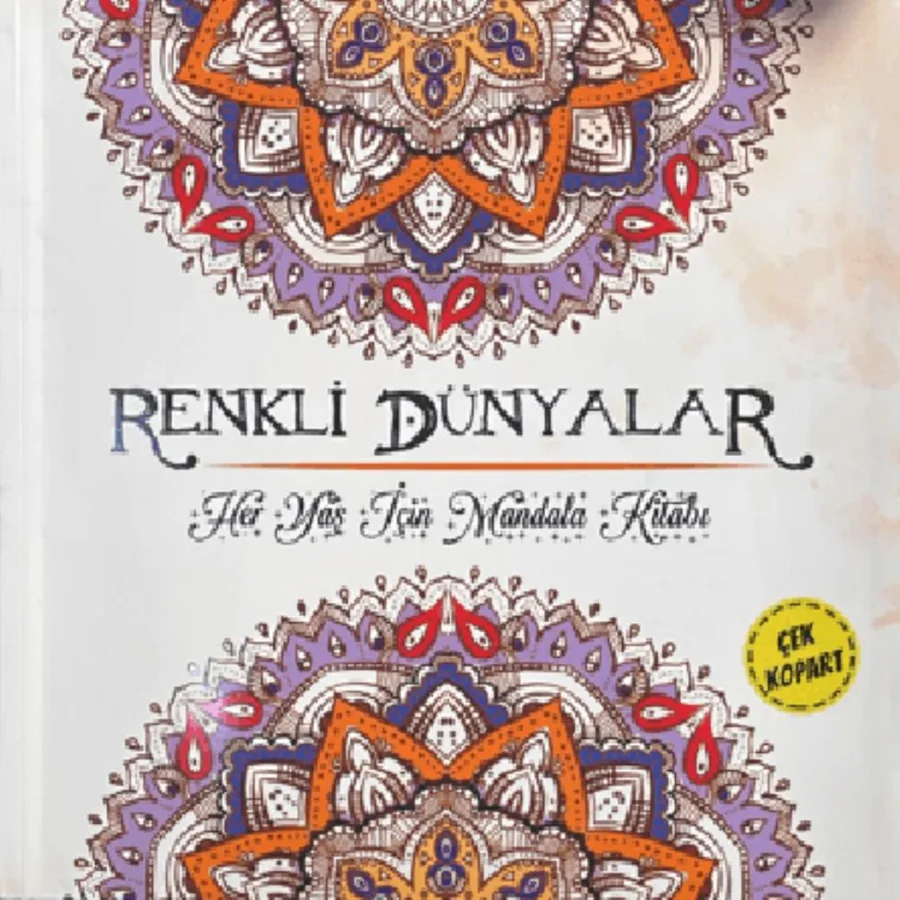 Renkli Dünyalar Mandala (her Yaş İçin) - Nurdan Yayınları
