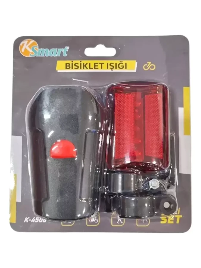 Ksmart K-4506 Ön Arka Set Bisiklet Işığı
