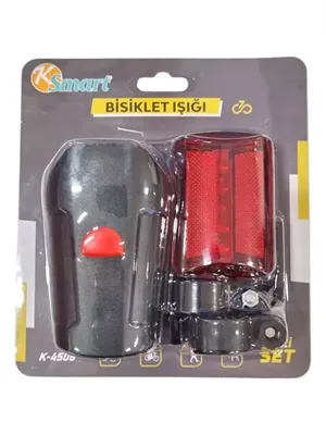 Ksmart K-4506 Ön Arka Set Bisiklet Işığı
