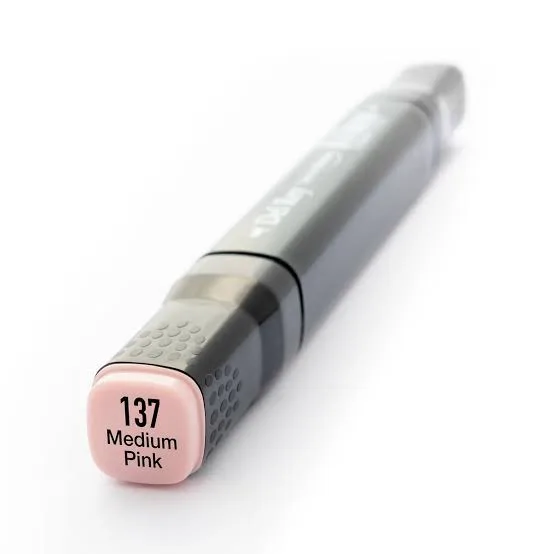 Del Rey Twin Çift Uçlu Marker Kalem Rp137 Baby Medium Pink