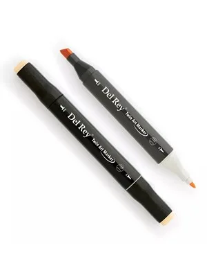 Del Rey Twin Çift Uçlu Marker Kalem Rp137 Baby Medium Pink