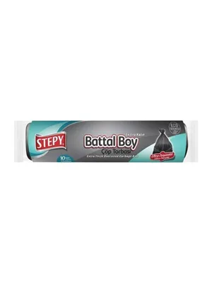 Stepy 72x95 Battal Boy Premıum Çöp Poşeti 10"lu 2020106