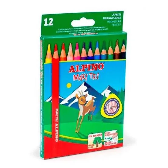 Alpino Kuruboya Kalemi Maxı Trı Jumbo 12 Li Al-2133