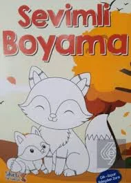 Sevimli Boyama Kitabı - Sihirli Parmaklar Yayınları